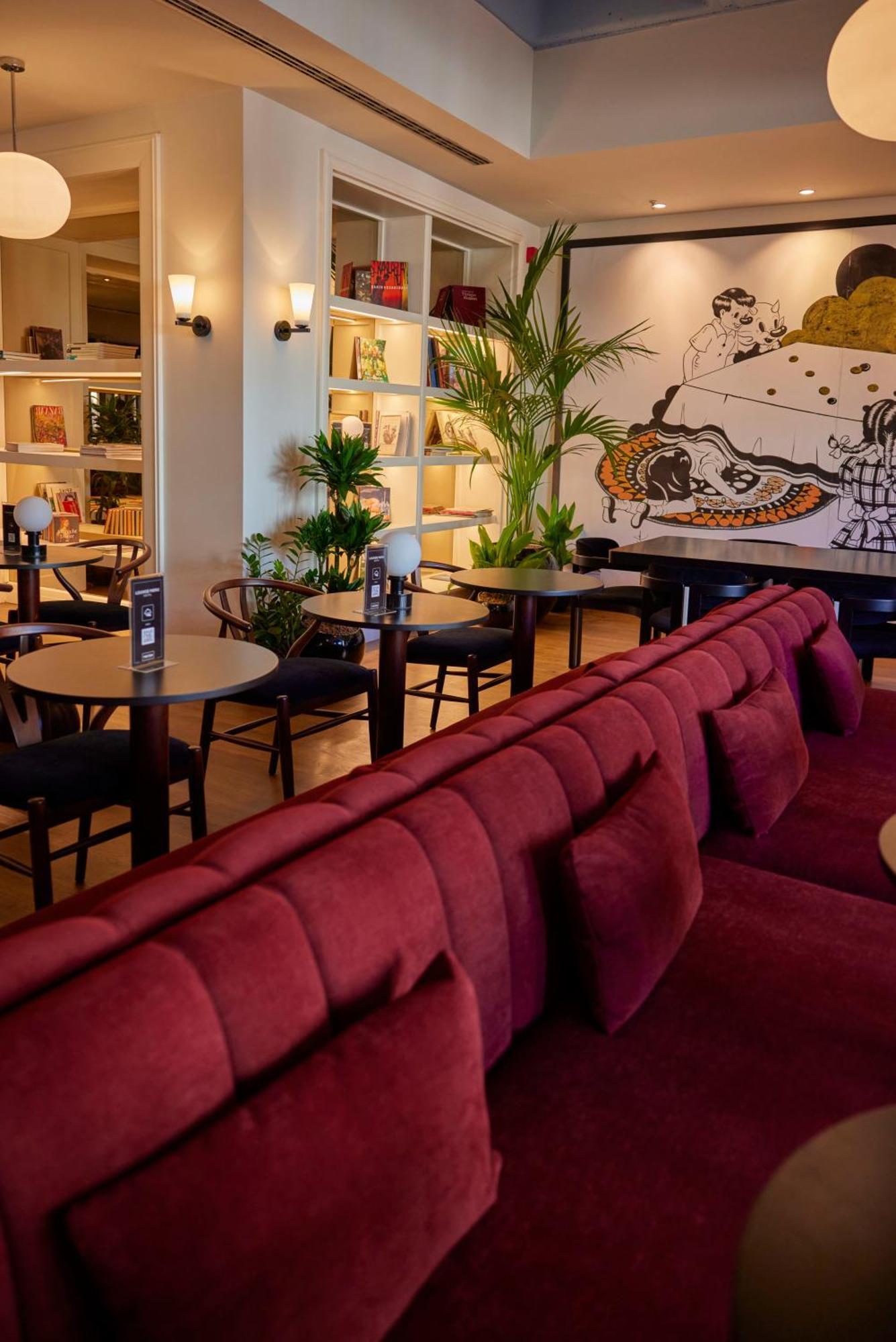 The Stay Boulevard Nisantasi Istambul Exterior foto The interior of the lounge